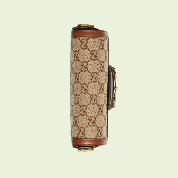 Túi Gucci Horsebit 1955 GG Mini 'Camel' 675801-21HRG-2687 - Hình ảnh 8