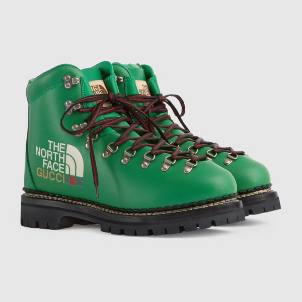 Giày Gucci The North Face x Gucci Boot Green 679913-17U10-3727 - Hình ảnh 5