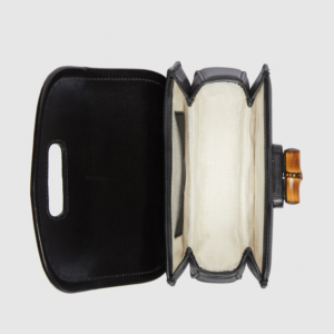 Alternative view of Túi Gucci Bamboo 1947 Mini Belt Bag Black Leather 681137-UN5AN-1000