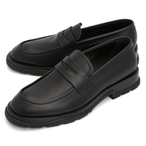 Giay Alexander Mcqueen Loafers 'Black' 682814-WHFL0-1000