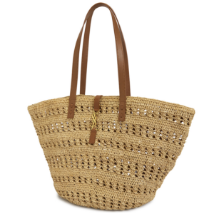 Tui Saint Laurent Panier Medium Raffia 'Beige' 688221-GAAAC-2080