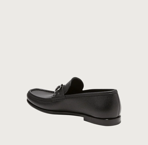 Giày Salvatore Ferragamo Moccasin Gancini 'Black' 02A879-688525 - Hình ảnh 3