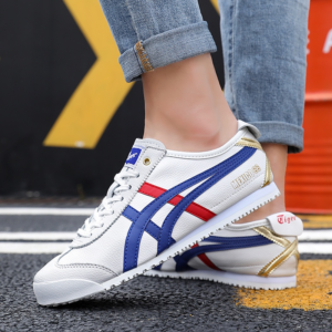 Giay Onitsuka Tiger Mexico 66 White Blue D3K0N 0143