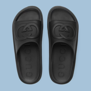 Dep Gucci Interlocking G Slide Sandal 'Black' 692380-JF000-1000
