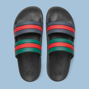Dep Gucci Men's Web Slide Sandal 'Black' 692381-J8710-8499