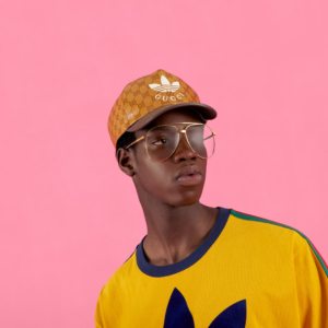 Mu Gucci Adidas x Gucci Baseball 'Beige Brown' 696475-4HAP2-7164