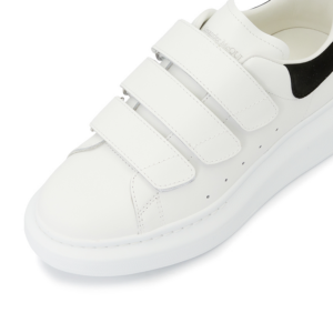 Giay Alexander Mcqueen Oversole Triple Strap 'White' 697105-WHGP7-9061