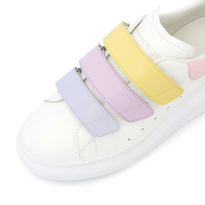 Giay Alexander Mcqueen Oversole Triple Strap 'White' 697105-WIBNN-9035