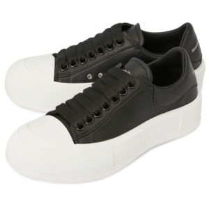 Giay Alexander Mcqueen Deck Plimsol 'Black' 697121-WIAB6-1070