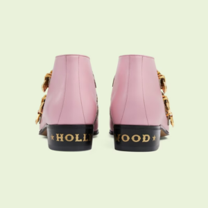 Giay Gucci Men's Buckle Ankle Boots 'Pink' ‎699103-06F70-5871