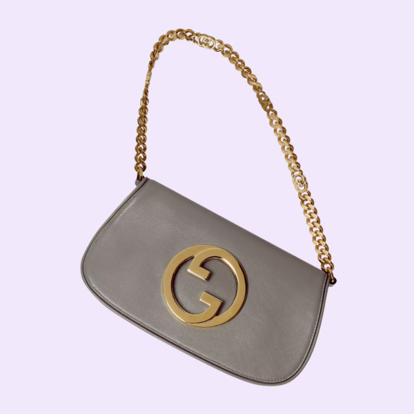 Túi Gucci Blondie Shoulder 'Grey' 699268-UXX0G-1275 - Hình ảnh 4