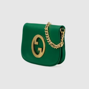 Tui Gucci Blondie Shoulder Bag 'Emerald Green Leather' ‎699268-UXX0G-3120