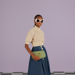 Tui Gucci Blondie Shoulder 'Green' 699268-UXX0G-3408