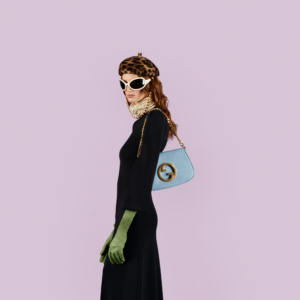 Tui Gucci Blondie Shoulder 'Blue' 699268-UXX0G-4914