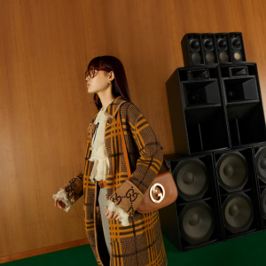 Tui Gucci Blondie Shoulder 'Brown' ‎699268-UXX0G-8351