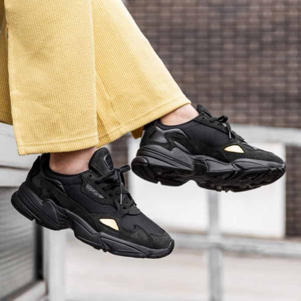 Giày Adidas Wmns Falcon 'Core Black' G26880 - Hình ảnh 4