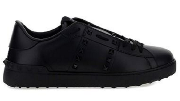 Giày Valentino Black Open Studs Sneakers VY2S0931YEK0NO