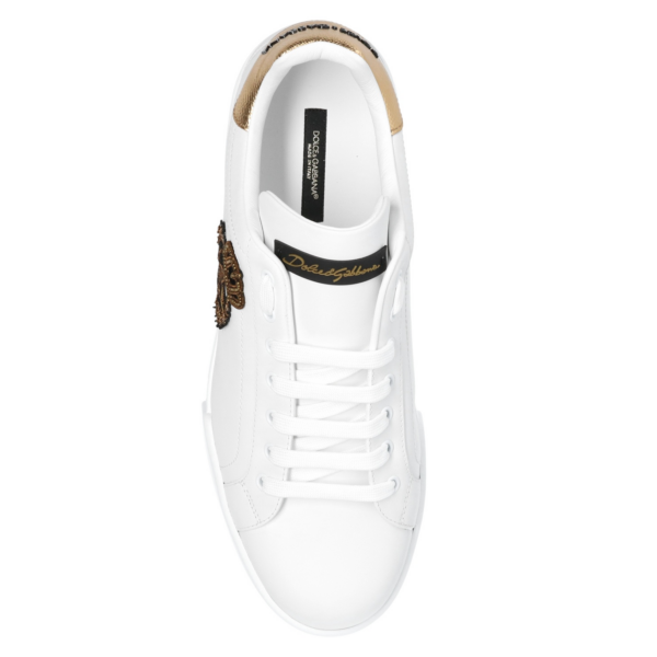 Giày Dolce & Gabbana Portofino Low Top White CS1761-AH136-8I047 - Hình ảnh 3