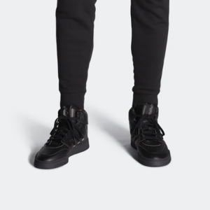 Alternative view of Giày Adidas Originals Drop Step XL 'Black Silver Metallic' FV4873