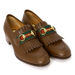 Giay Gucci Horsebit Fringe 'Brown' 700182-0G0P0-2360