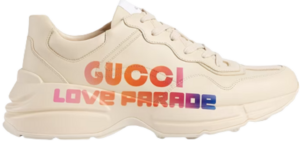 Giày Gucci Nam Rhyton Leather 'Ivory' 703810DRW009522