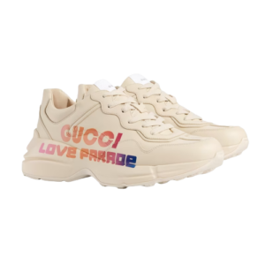 Alternative view of Giày Gucci Nam Rhyton Leather 'Ivory' 703810DRW009522