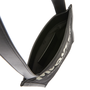 Tui Alexander Mcqueen Graffiti Logo Flat 'Black' 704314-1AAHJ-1073