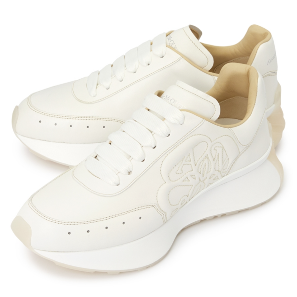 Giày Alexander Mcqueen Sprint Runner 'White' 705076-WIC9F-8930 - Hình ảnh 2