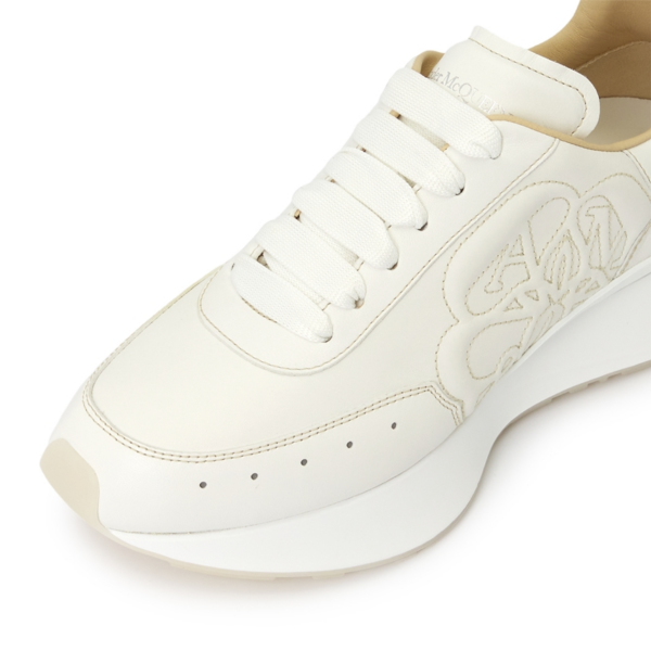 Giày Alexander Mcqueen Sprint Runner 'White' 705076-WIC9F-8930 - Hình ảnh 4