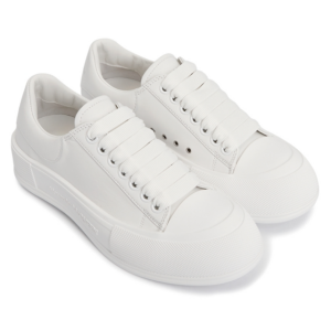 Giay Alexander Mcqueen Deck Plimsol 'White' 705201-WIAB6-9065