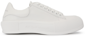Giay Alexander Mcqueen Deck Plimsol 'White' 705201-WIAB6-9065