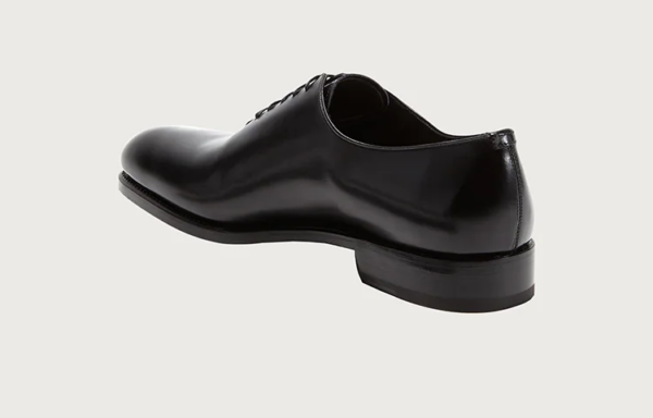 Giày Salvatore Ferragamo Plain Toe Oxford 'Black' - Hình ảnh 2