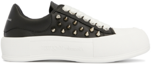Giay Alexander Mcqueen Deck Plimsol 'Black' 708083-WHT9K-1081