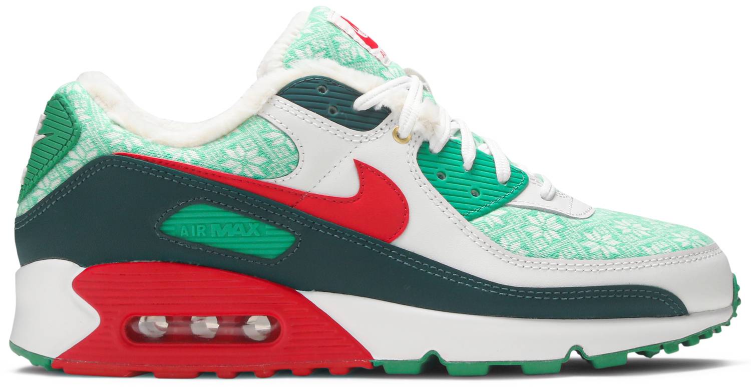 Giày Nike Air Max 90 'Christmas Sweater' Dc1607-100 - Authentic-Shoes