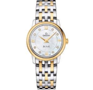 Đồng Hồ Omega De Ville Prestige 'Silver Gold' 424-20-27-60-55-001