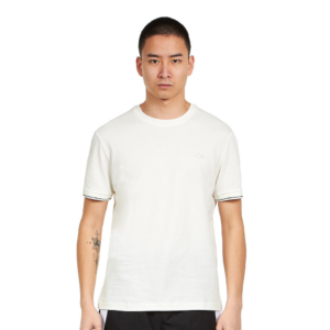 Alternative view of Áo Lacoste Sewn On T-Shirt White Black TH5037-8LP
