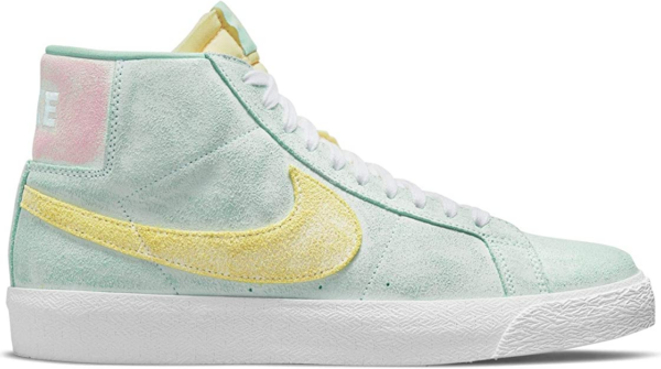 Giày Nike Zoom Blazer Mid Premium SB 'Light Dew Zitron' DA1839-300