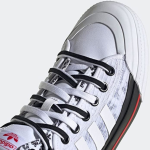 Alternative view of Giày Adidas Nizza Hi DL Clover 'White And Black' GY5340