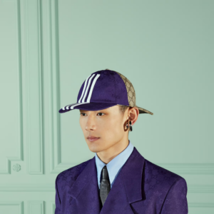 Mu Gucci Adidas x Gucci Double Sided 'Beige Purple' 719406-4HAS4-9771