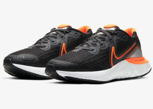 Alternative view of Giày Nike Renew Run Black Orange CT1430-001