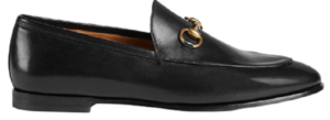 Giày Gucci Jordaan Leather Loafers 404069-BLM00-1000