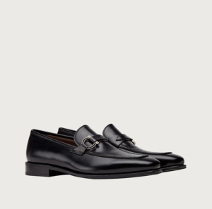 Alternative view of Giày Salvatore Ferragamo Moccasin Gancini 'Black' 02C493-732327