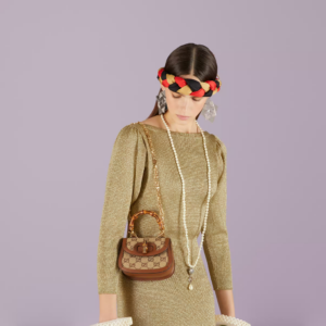 Tui Gucci Bamboo 1947 Mini Top Handle 'Beige' 735116-FAA4Z-2554