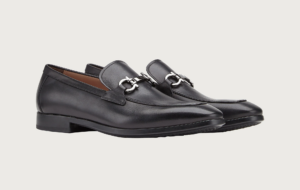 Alternative view of Giày Salvatore Ferragamo Moccasin 'Black' 02C512-735236
