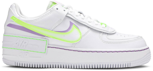 Giày Nike Wmns Air Force 1 Shadow 'White Electric Green' DD9684-100