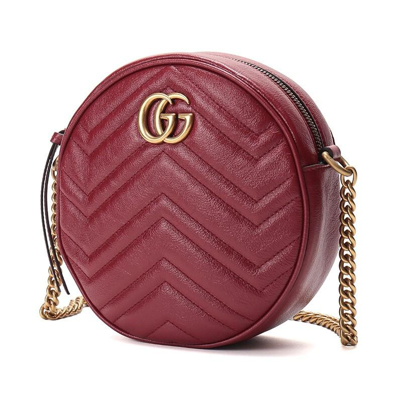 Authentic GUCCI GG MARMONT 550154 0OLET Shoulder bag #260-004-551