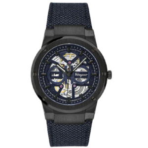 Dong Ho Salvatore Ferragamo F-80 Skeleton 'Blue' 611187-740110