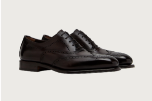 Alternative view of Giày Salvatore Ferragamo Oxford 'Black' 020209-741761
