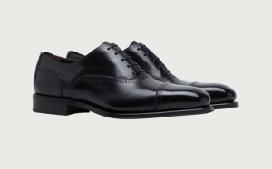 Alternative view of Giày Salvatore Ferragamo Oxford 'Black' 020059-742174