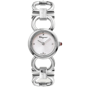 Dong Ho Salvatore Ferragamo Gancini Round 'Silver' 611212-743950